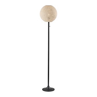 ADESSO Havana Rattan Shade Floor Lamp