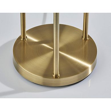 ADESSO Trio Tiered Shelf Floor Lamp