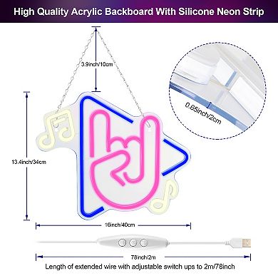LED Neon Light Sign USB Powered