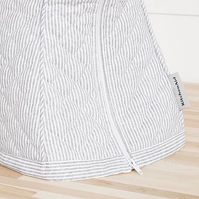 KitchenAid® Fitted Tilt-Head Ticking Stripe Quilted Stand Mixer Cover