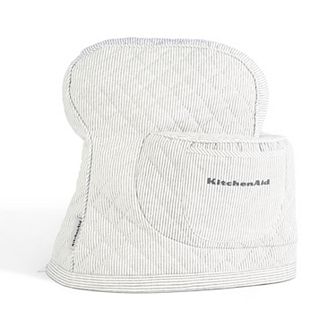 KitchenAid® Fitted Tilt-Head Ticking Stripe Quilted Stand Mixer Cover