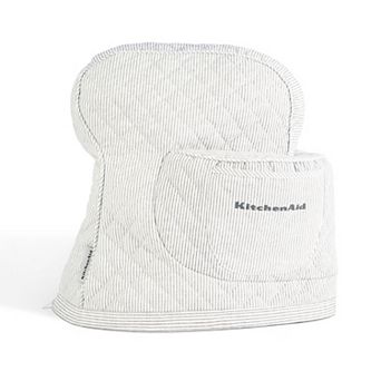 KitchenAid® Fitted Tilt-Head Ticking Stripe Quilted Stand Mixer Cover