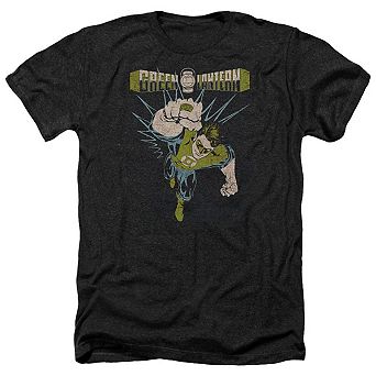 Green Lantern Powerful Adult Heather T-shirt