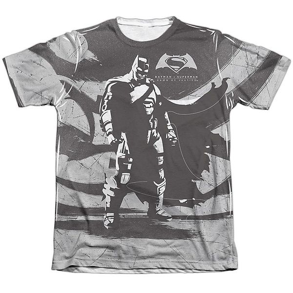 Batman V Superman Batman Contrast Sleeve T-shirt