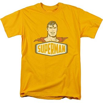 Dc Comics Superman Sign Short Sleeve Adult T-shirt