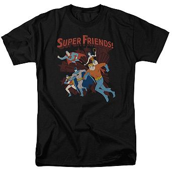 Dc Comics Super Running Short Sleeve Adult T-shirt