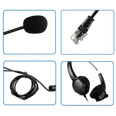 Binaural Telephone Headset