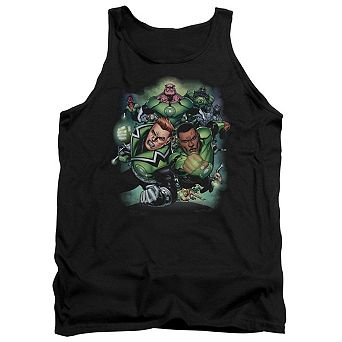 Green Lantern Corps 1 Adult Tank Top