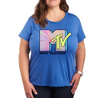 Plus MTV Club Art Graphic Tee