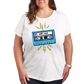 Plus MTV Cassette Graphic Tee