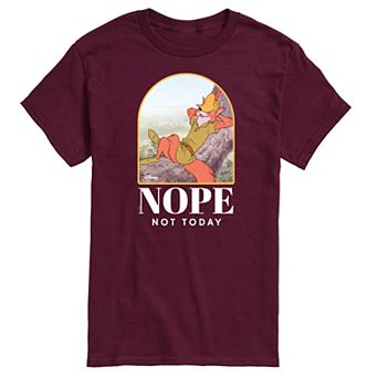 Disney's Robin Hood Men's Nope Not Today Graphic Tee