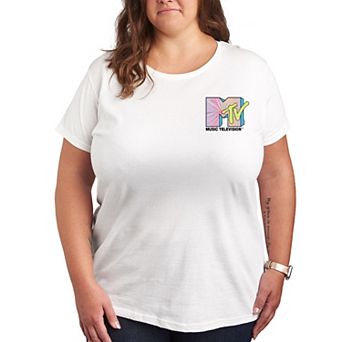 Plus MTV Club Art Graphic Tee