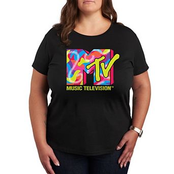 Plus MTV Logo Malibu Skate Graphic Tee