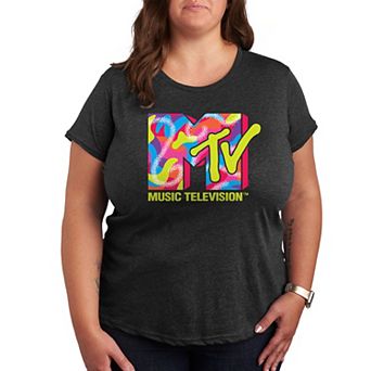 Plus MTV Logo Malibu Skate Graphic Tee