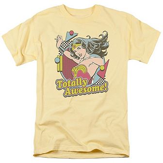 Dc Comics Totally Awesome Short Sleeve Adult T-shirt