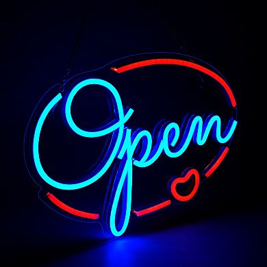 LED Bar Open Sign for Home Bar Store Party Decor