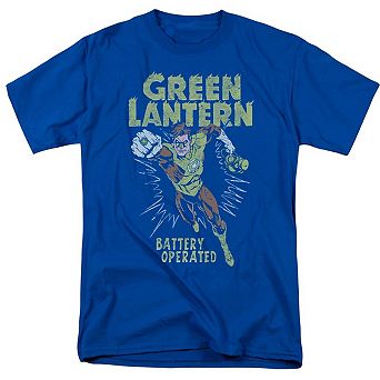 Green Lantern Fully Charged Short Sleeve Adult T-shirt