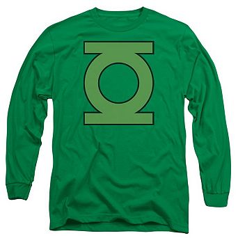 Dc Comics Gl Emblem Long Sleeve Adult T-shirt