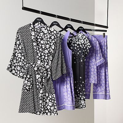 Robe Vera Wang Neuve Étiquetée - Taille 3XL Violet Évasé Pour L'Été