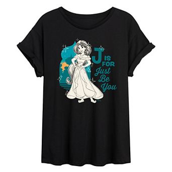 Disney Princess Jasmine Juniors' Just Be You Oversized Tee