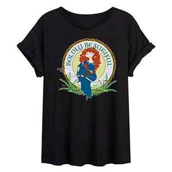 Disney Princess Merida Juniors' Boldly Beautiful Oversized Tee