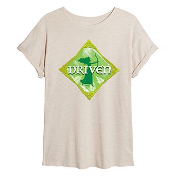 Disney Princess Merida Juniors' Driven Oversized Tee