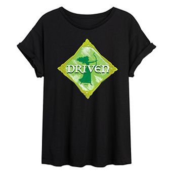 Disney Princess Merida Juniors' Driven Oversized Tee