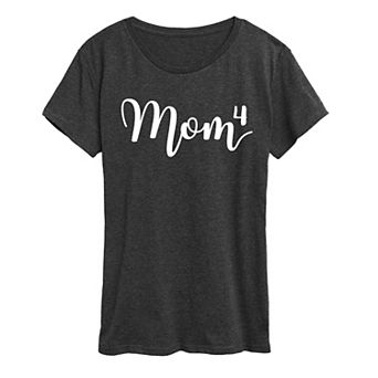 Women's Mom To The Fourth Power Graphic Tee