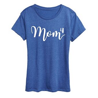 Women's Mom To The Fourth Power Graphic Tee