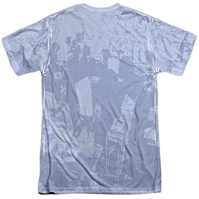 Dc Comics Good Guys Short Sleeve Adult 100% Poly Crew T-shirt