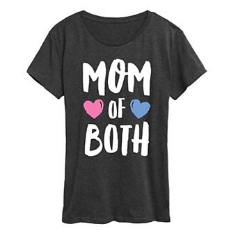 Women's Mom of Both Graphic Tee
