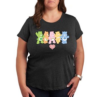 Plus Care Bears Pastel Lineup Graphic Tee