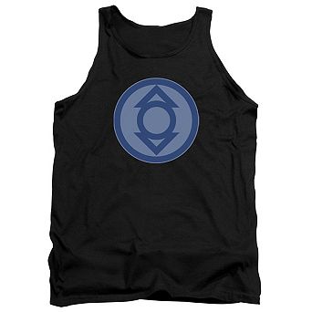 Green Lantern Indigo Symbol Adult Tank Top