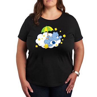 Plus Care Bears Grumpy Umbrella Graphic Tee