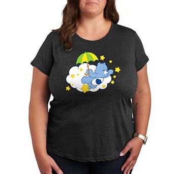 Plus Care Bears Grumpy Umbrella Graphic Tee