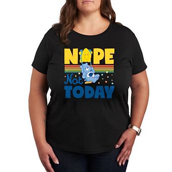 Plus Care Bears Nope Not Today Graphic Tee