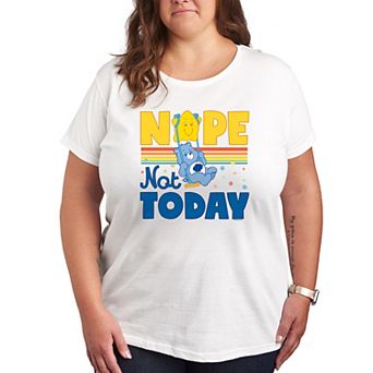 Plus Care Bears Nope Not Today Graphic Tee