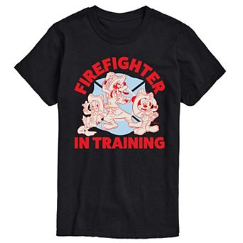 Disney's Mickey Mouse & Friends Men's Firefighter In Training Graphic Tee