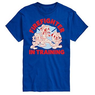 Disney's Mickey Mouse & Friends Men's Firefighter In Training Graphic Tee