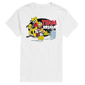 Disney's Mickey Mouse & Friends Men's Team Rescue Graphic Tee