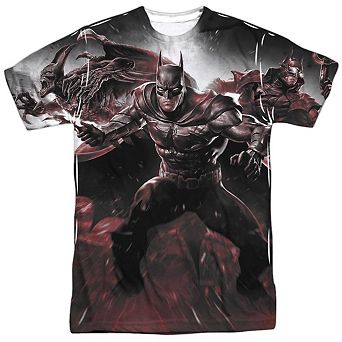 Infinite Crisis Ic Batman Short Sleeve Adult Poly Crew T-shirt