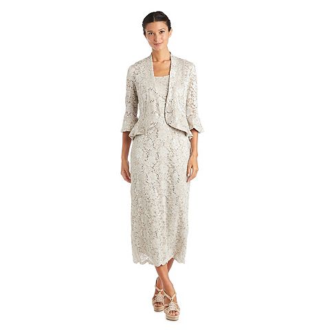 Женские платья R&M Women's R&M Richards Lace Jacket Dress