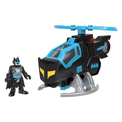 Imaginext DC Super Friends Batman Toy Helicopter And Figure