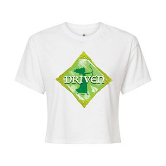 Disney Princess Merida Juniors' Driven Cropped Tee
