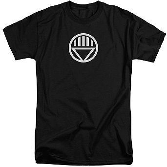 Green Lantern Black Lantern Logo Short Sleeve Adult Tall T-shirt