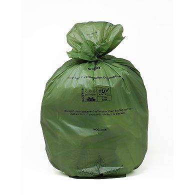 Mogalixe Compostable 5 Gal Trash Bags Count 50