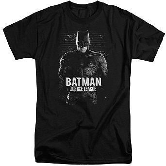 Justice League Movie Batman Short Sleeve Adult Tall T-shirt