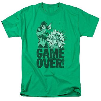 Green Lantern Game Over Short Sleeve Adult T-shirt