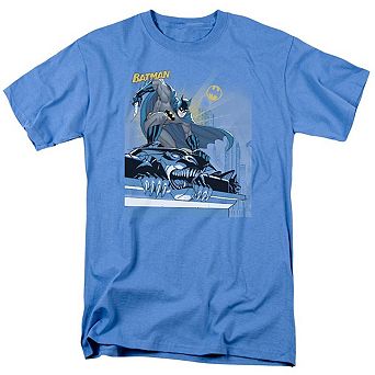 Batman Two Gotham Gargoyles Short Sleeve Adult T-shirt