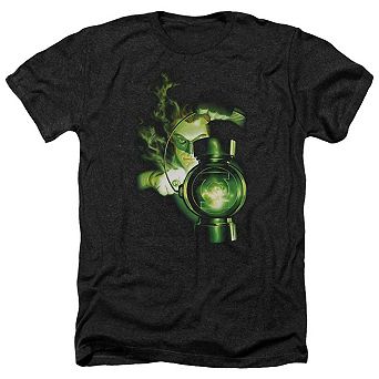 Green Lantern Lantern Light Adult Heather T-shirt